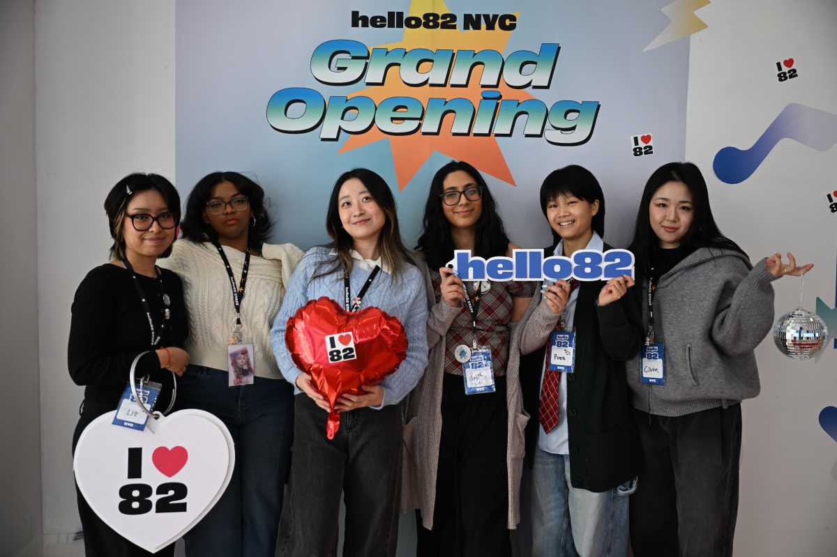 hello82 celebrated a grand opening of their new SoHo fan space.