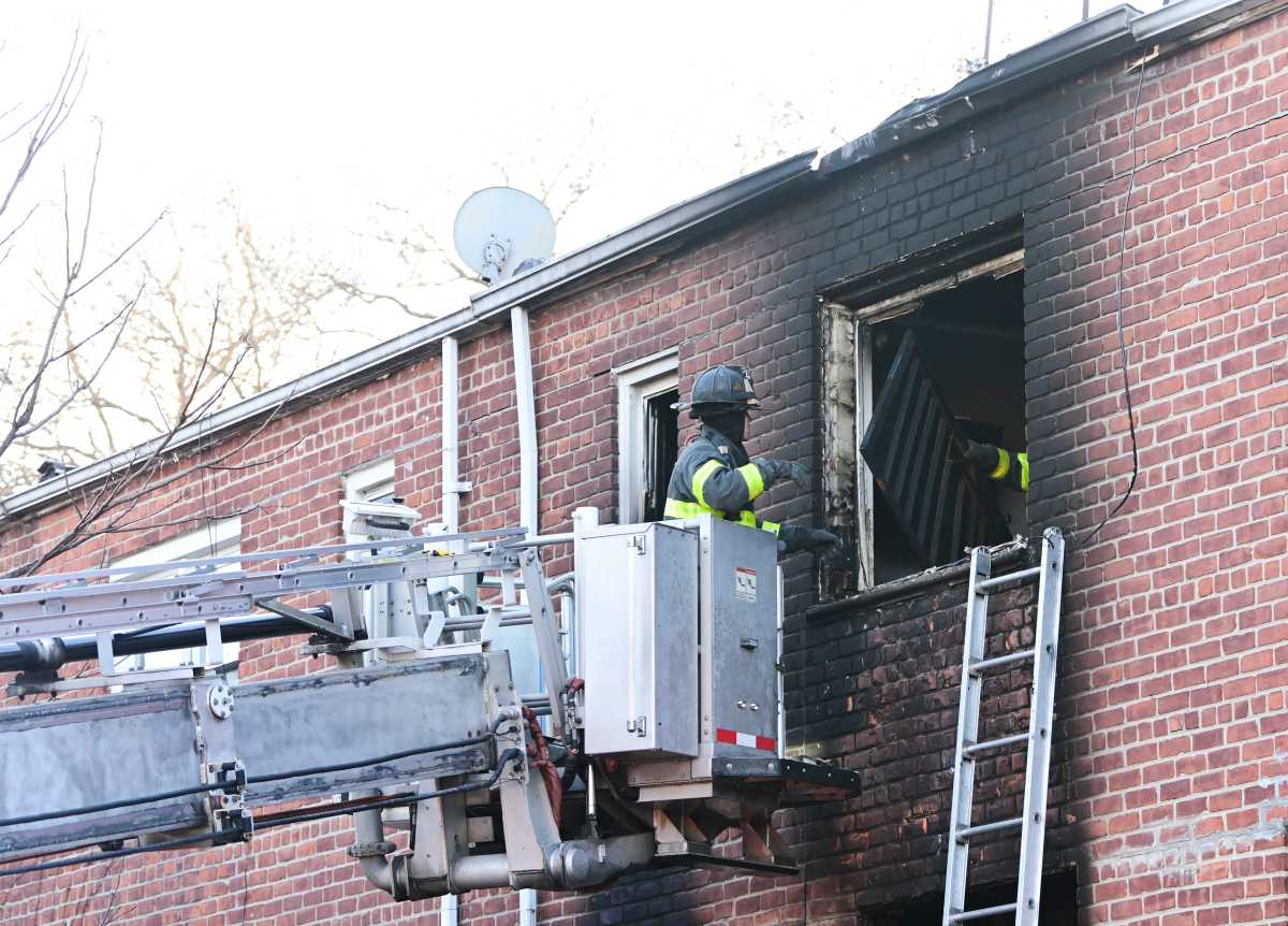 Fire rips through East Flatbush home, cause under investigation • Brooklyn Paper