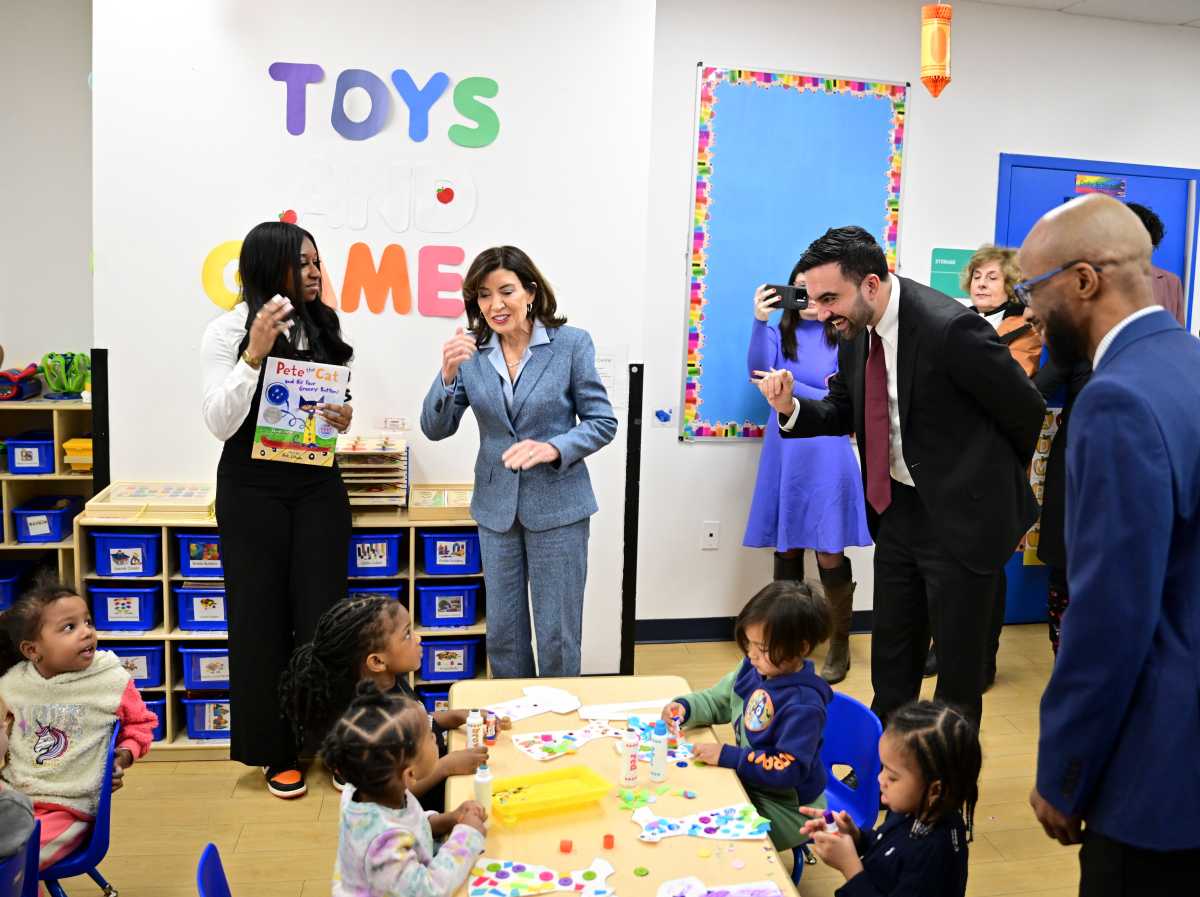‘2-Care’ program agreement with mayor and governor to provide universal childcare for NYC tots – amNewYork