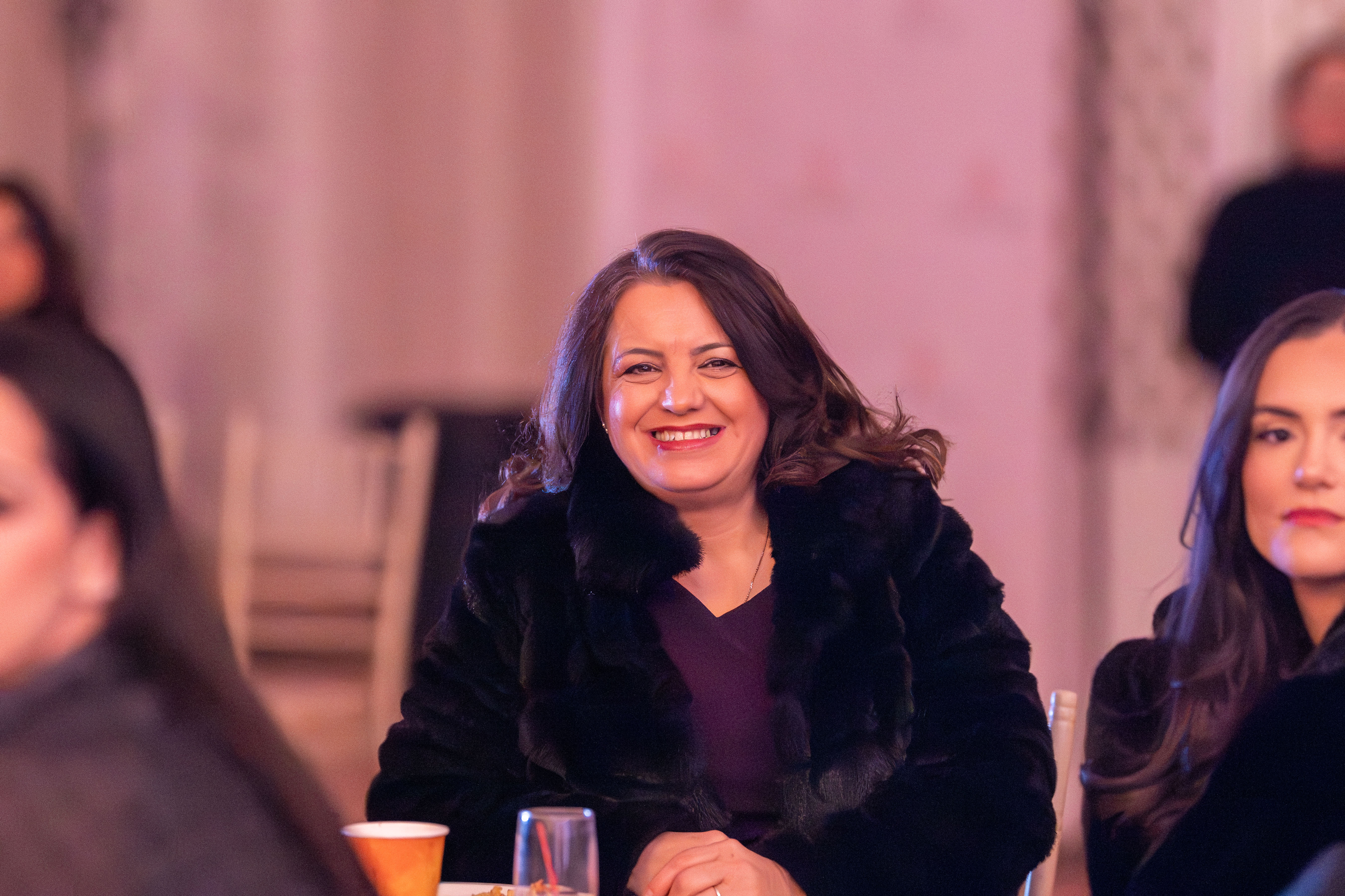 Members of the Albanian organization Zëri Ynë - Our Voice gather at the Grand Colony Hall for a fashion show to raise money for the fight against pediatric cancer in Seaview on Saturday, January 24, 2026. (Owen Reiter for the Advance/SILive.com)