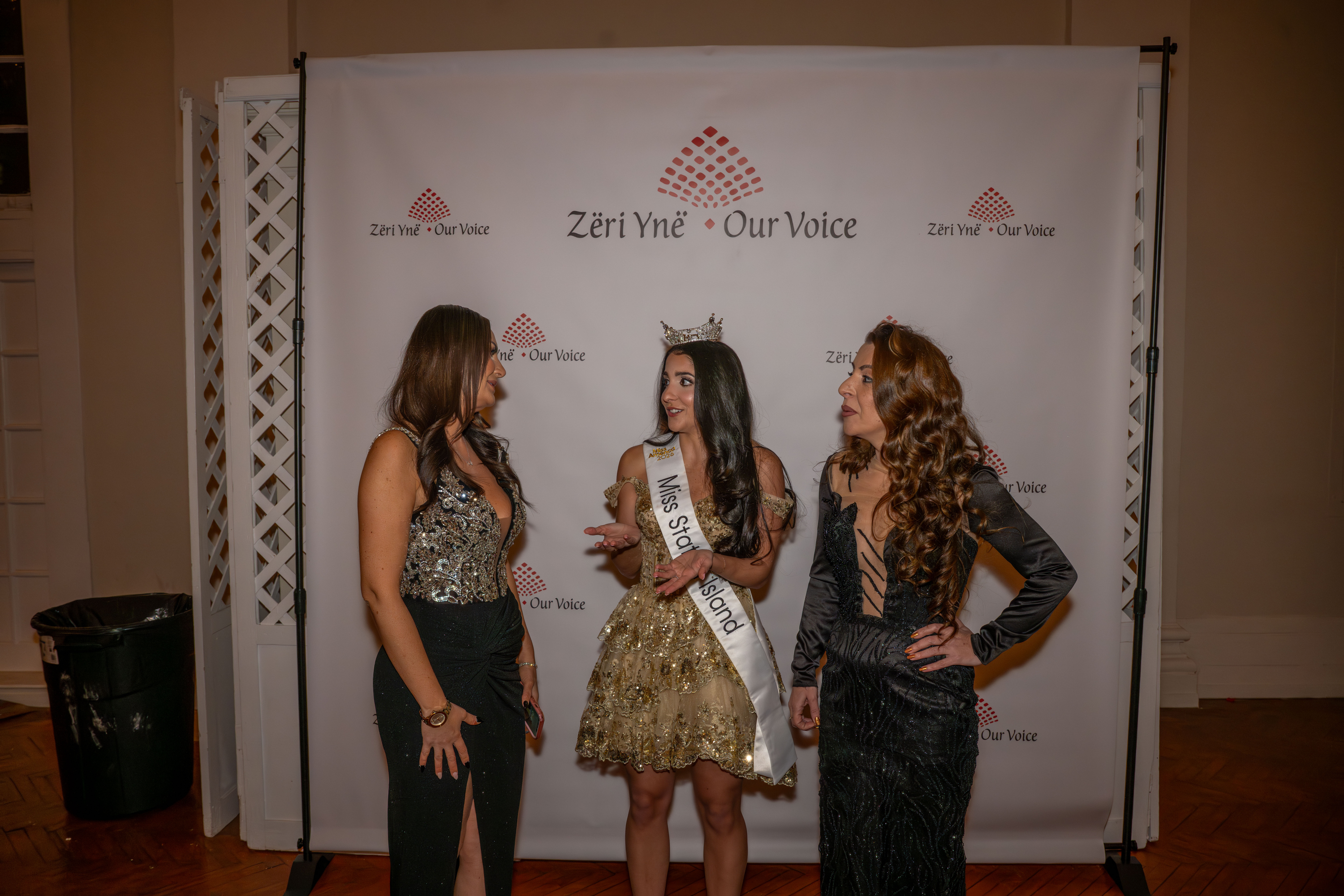 Members of the Albanian organization Zëri Ynë - Our Voice gather at the Grand Colony Hall for a fashion show to raise money for the fight against pediatric cancer in Seaview on Saturday, January 24, 2026. (Owen Reiter for the Advance/SILive.com)