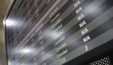 Hundreds of flights in N.J. still canceled, delayed as snow, ice and bitter temps linger