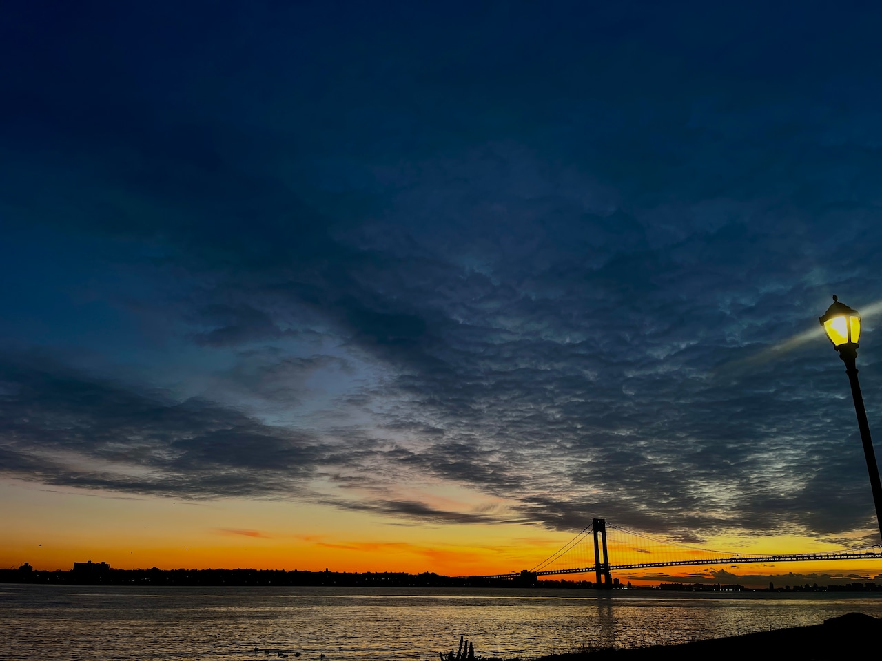 Sunrise over Staten Island