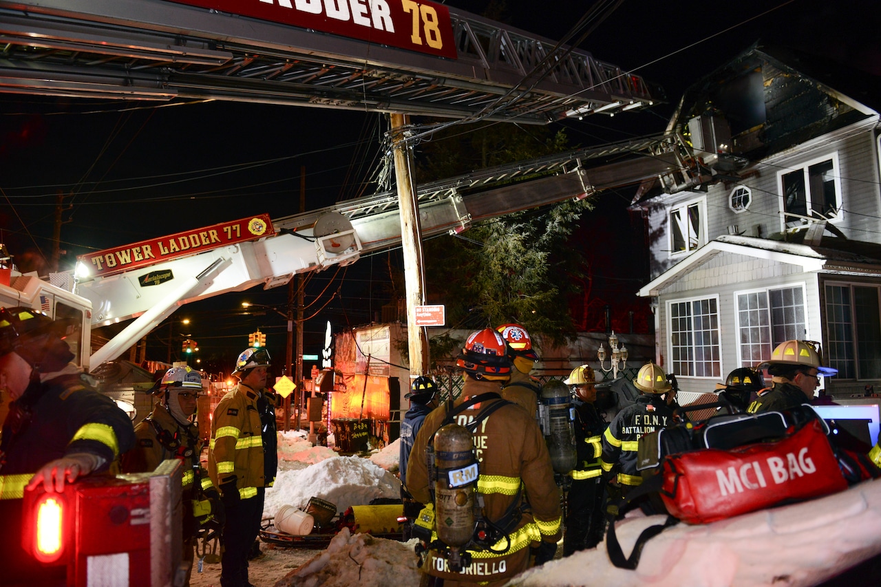 Bard Avenue fire on Jan. 31, 2026