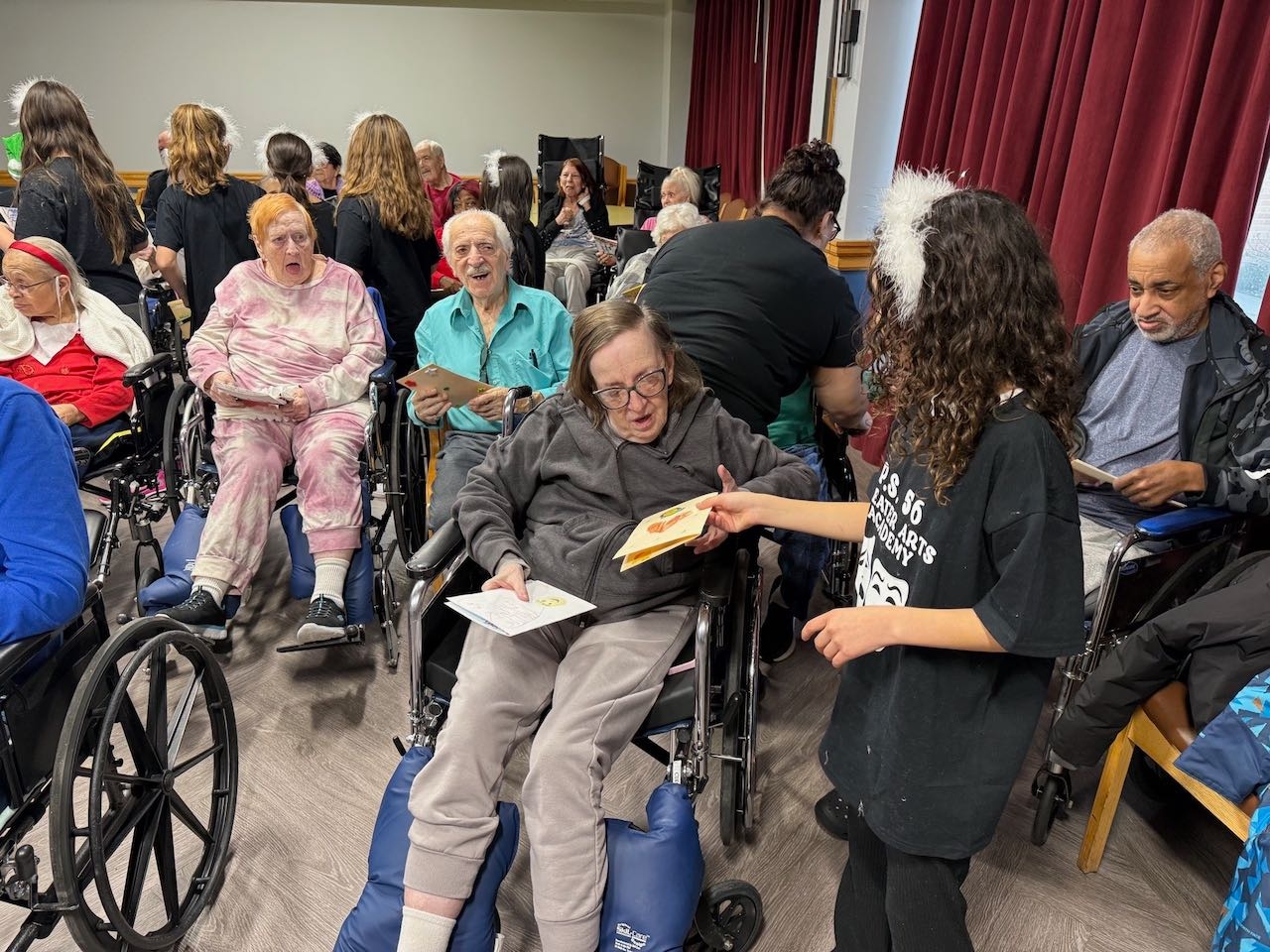 PS 56 performs at nursing home