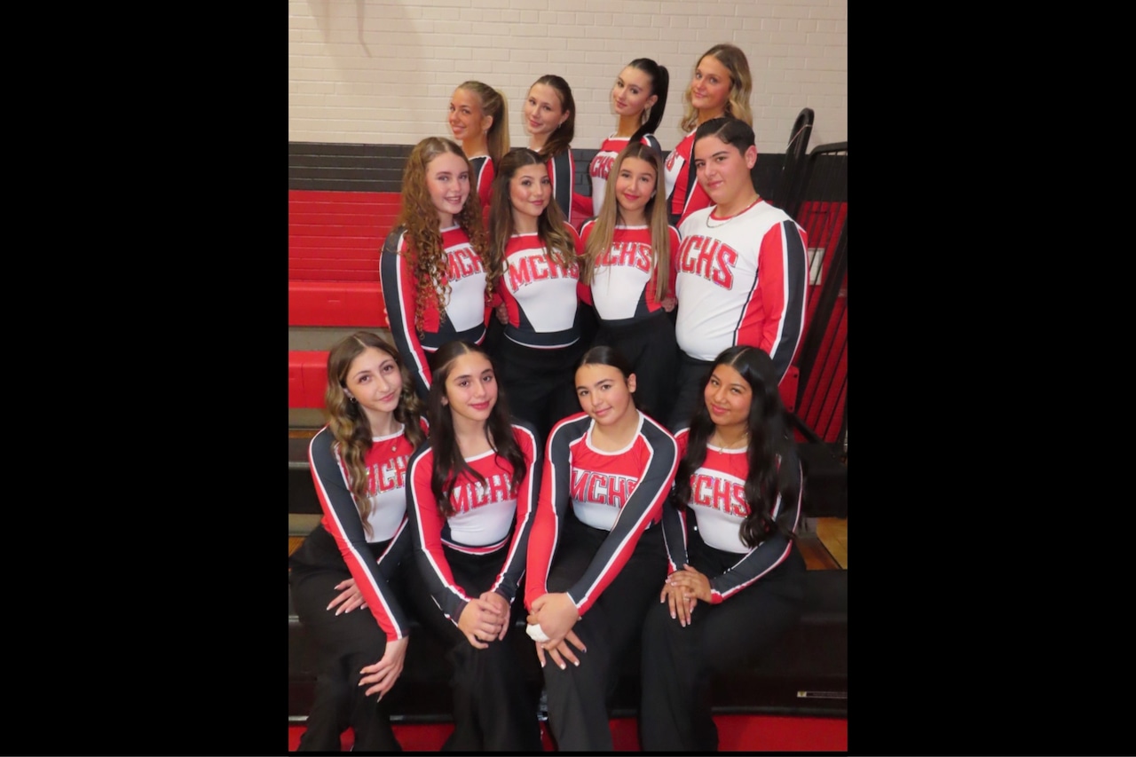 Moore Catholic's dance team