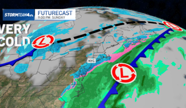 NYC, NJ, CT area weekend forecast – NBC New York