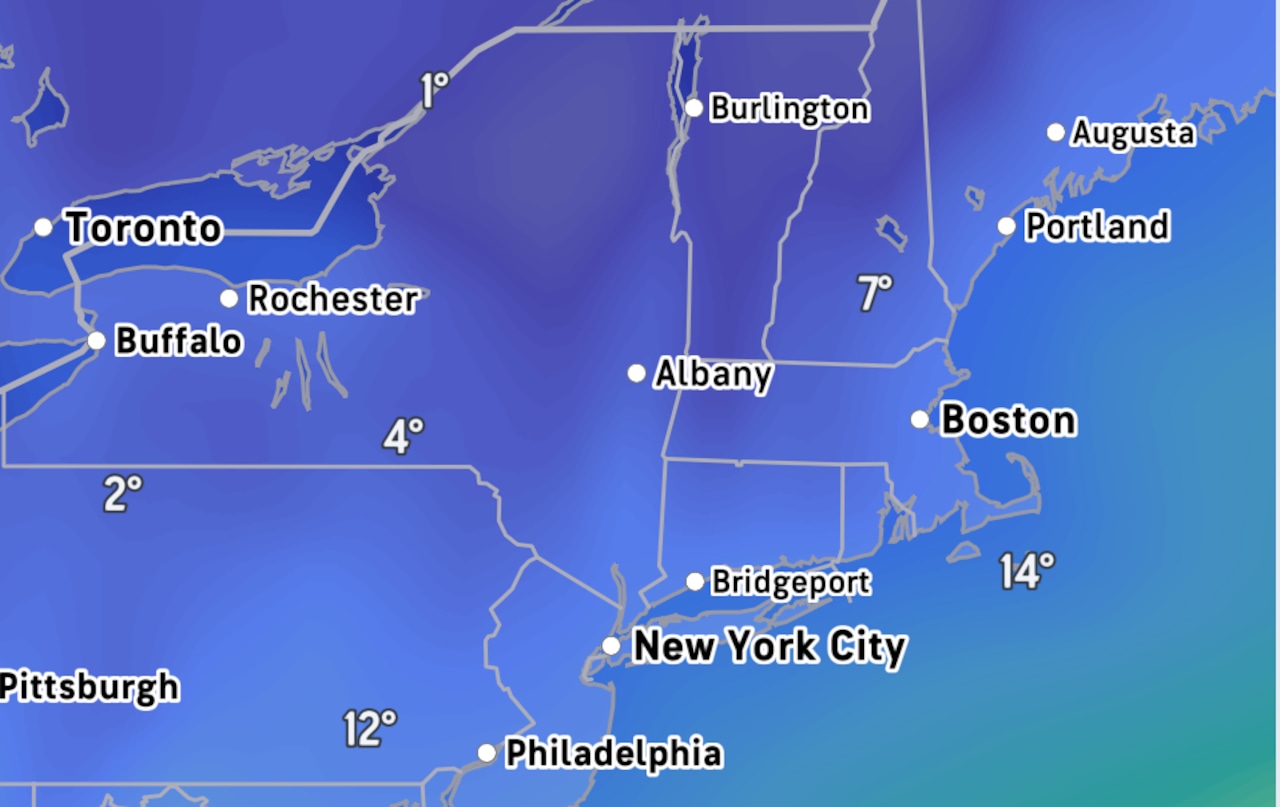 Freezing temperatures