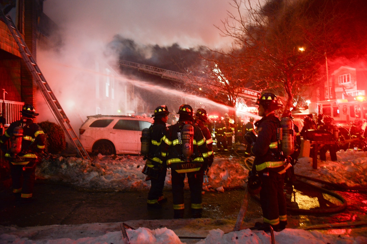 Three-alarm fire in Great Kills Jan. 30, 2026
