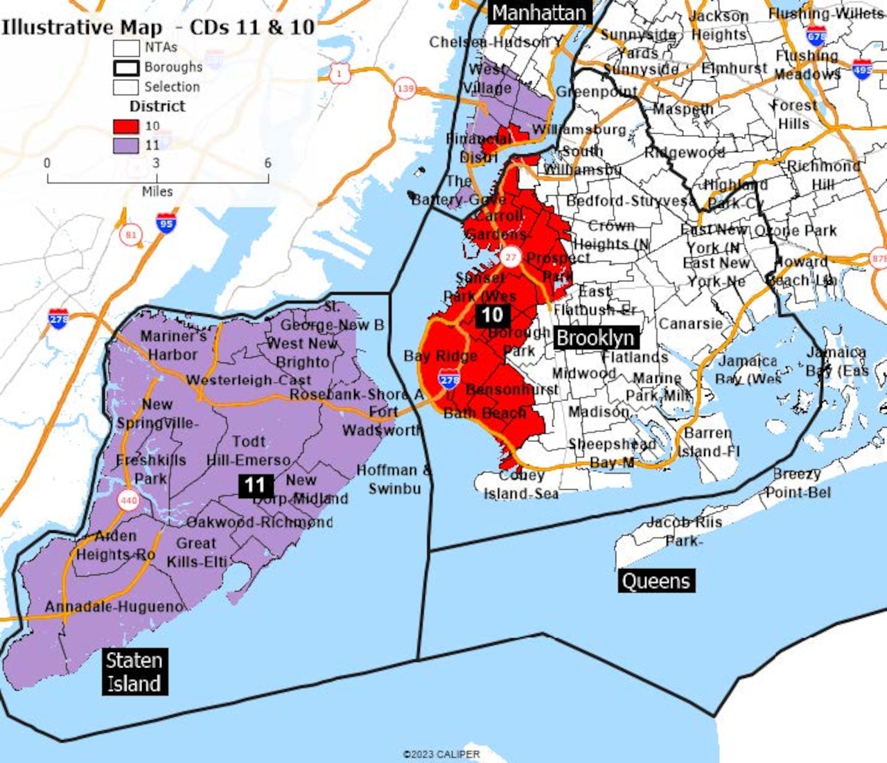 Illustrative map CD-11 possibility