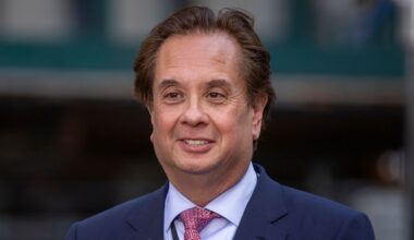 FILE - Attorney George Conway outside the New York City courthouse, April 30, 2024. (AP Photo/Ted Shaffrey, File)