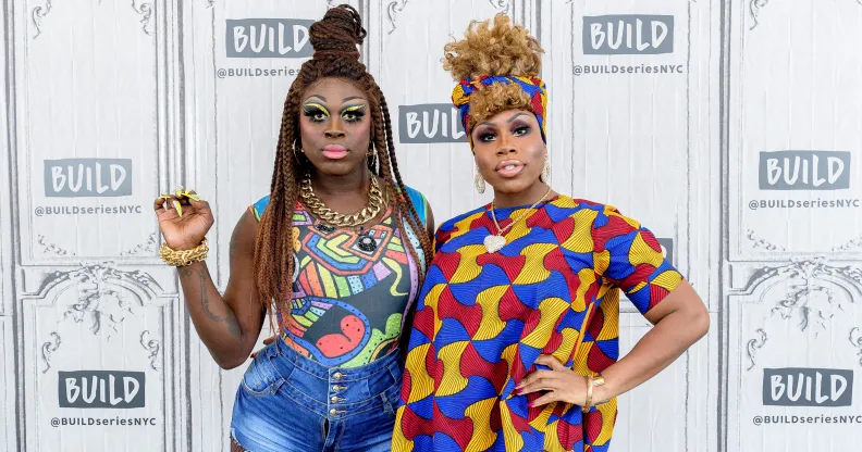 Bob The Drag Queen with host Monét X Change