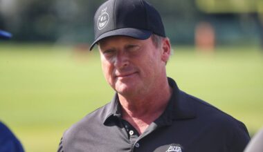 Jets reached out to Jon Gruden about joining Aaron Glenn’s coaching staff: Sources