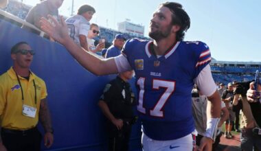 Josh Allen is the center of Buffalo’s universe, from the end zone to the produce aisle