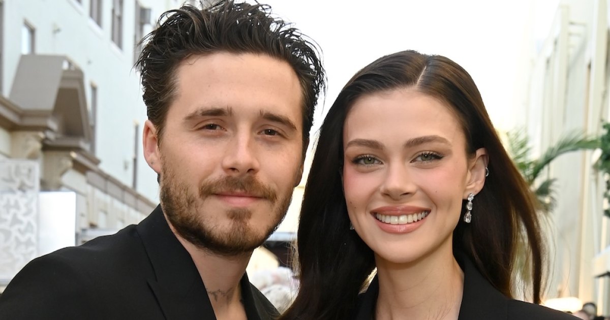 Brooklyn Beckham, Wife Nicola Share Kiss in New Pics Amid Family Drama