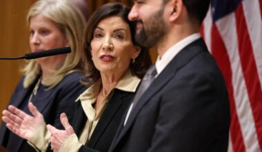 Zohran Mamdani and Kathy Hochul announce New York child care investment