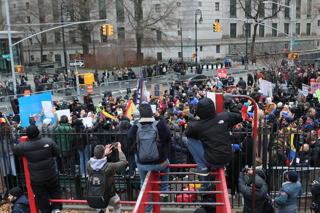 Nicolas Maduro Pleads Not Guilty In Manhattan Court Hearing