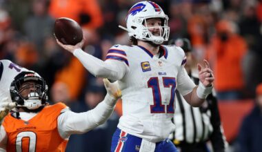 Josh Allen will help pick the Bills’ next head coach. Is that a good idea?
