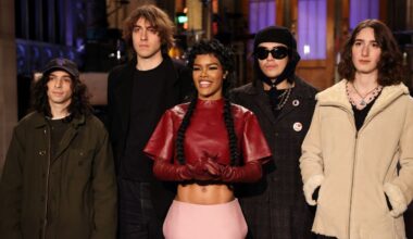 Live From New York, It’s Teyana Taylor—and One Fab Hosting Wardrobe