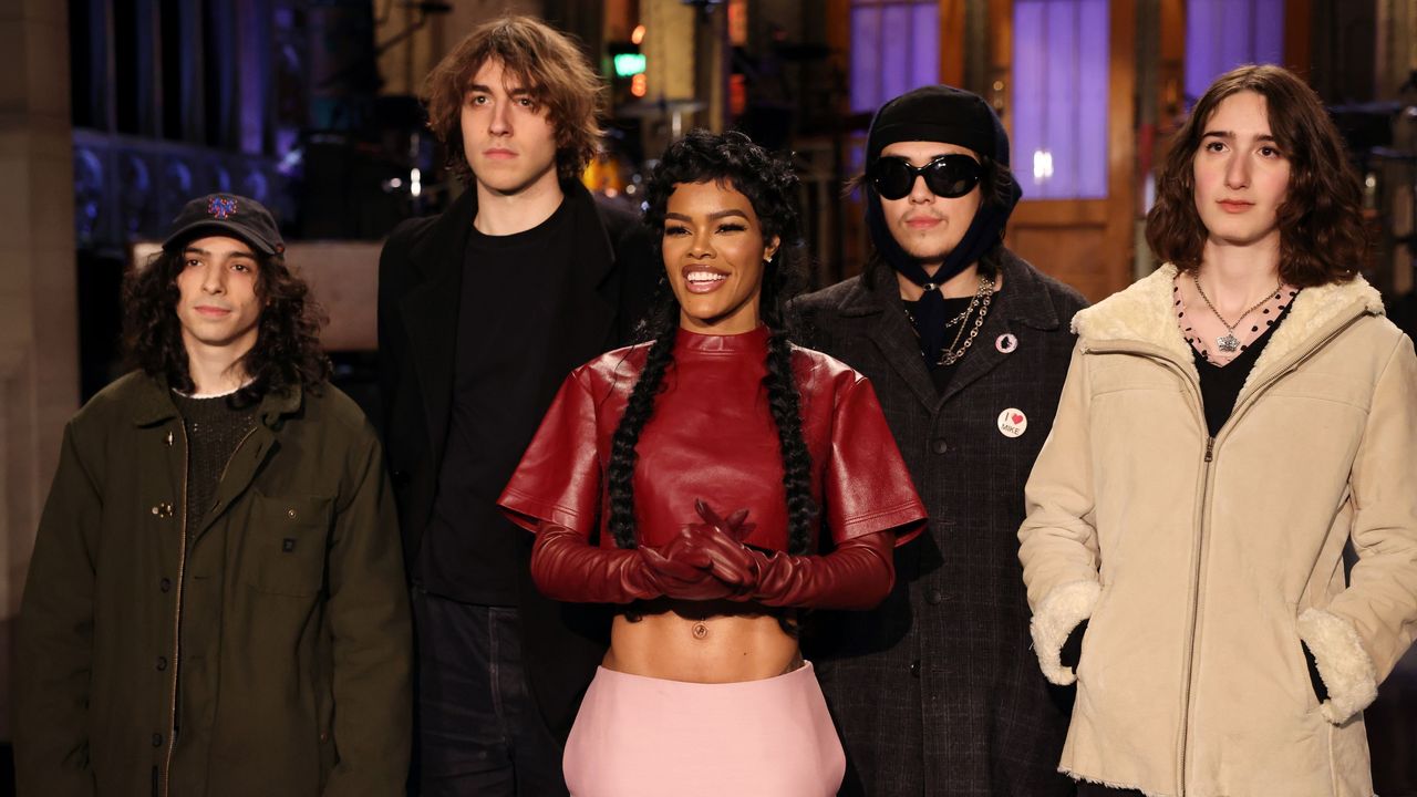 Live From New York, It’s Teyana Taylor—and One Fab Hosting Wardrobe