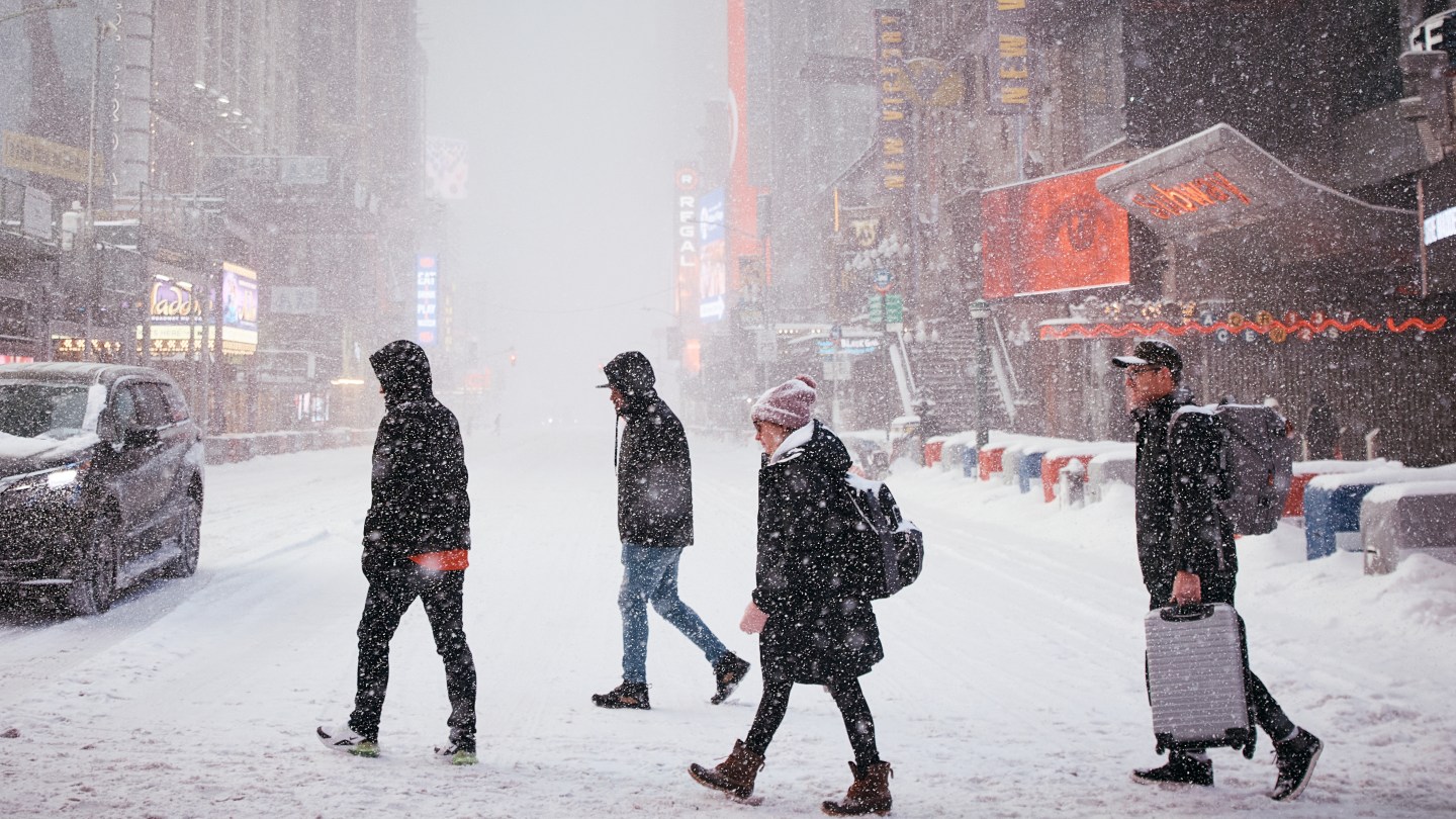 Grosses Tumble 14 Percent After NYC Snowstorm