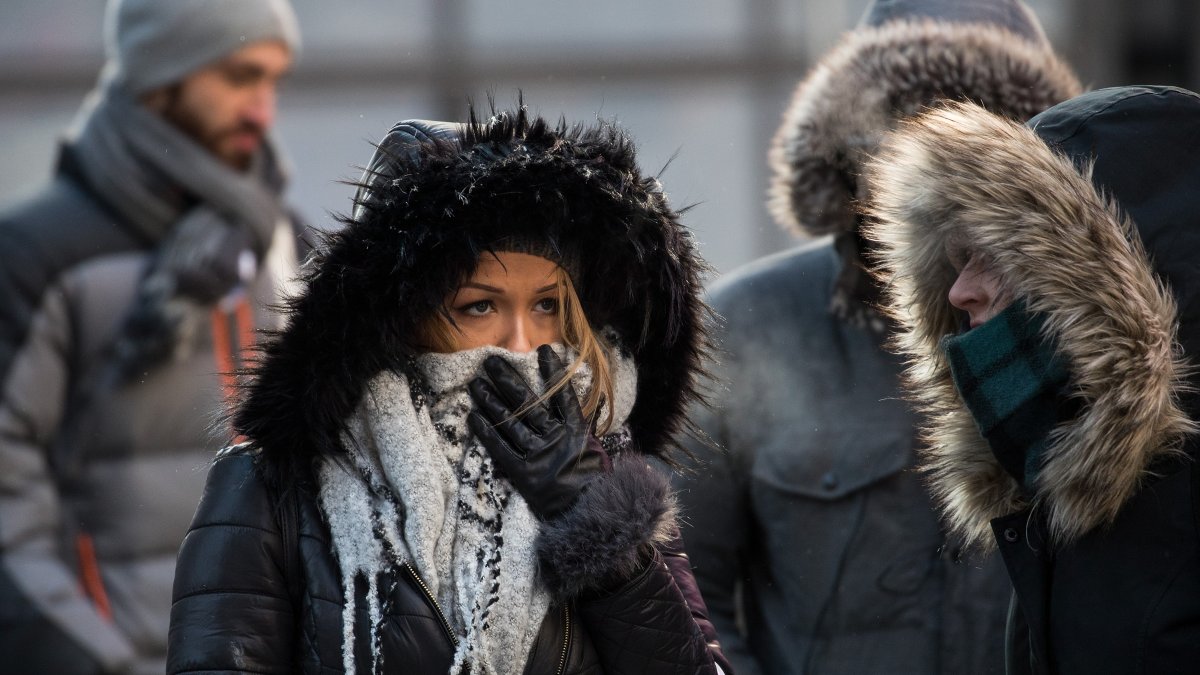 NYC snow this weekend possible amid bitter cold temperatures – NBC New York