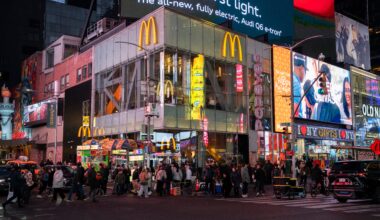 A man was stabbed and wounded inside the McDonald