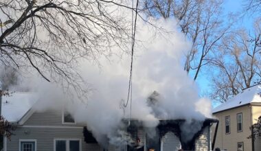 Crews respond to fire that damaged Big Brothers Big Sisters office in Manhattan