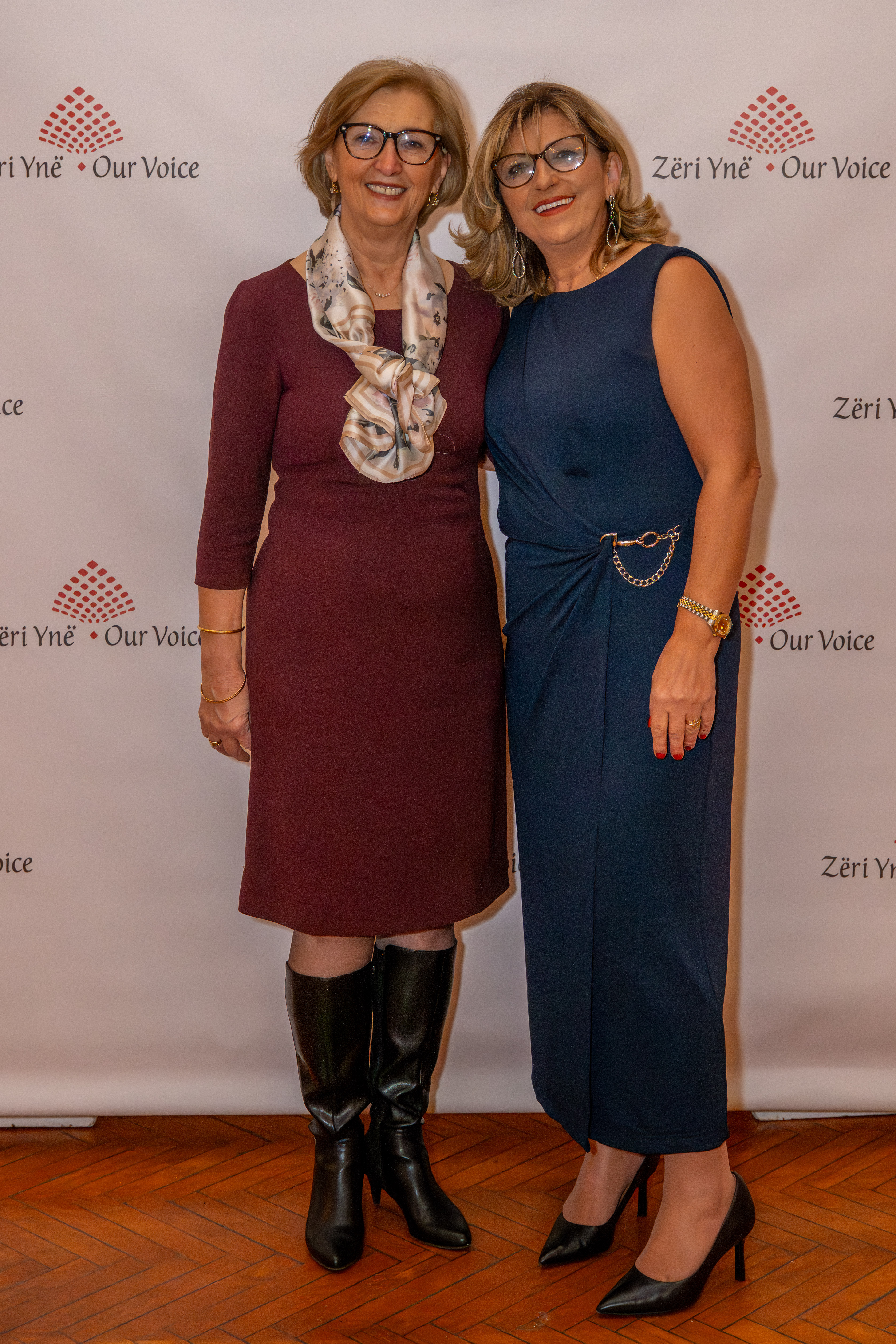 Members of the Albanian organization Zëri Ynë - Our Voice gather at the Grand Colony Hall in Seaview for a fashion show to raise money for the fight against pediatric cancer in Seaview on Saturday, January 24, 2026. (Owen Reiter for the Advance/SILive.com)