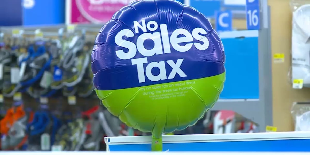 This Day in History: First sales tax holiday
