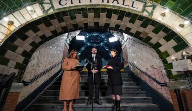 Zohran Mamdani sworn in as New York City mayor at historic subway station