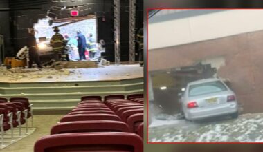 Erratic Driver Crashes Into Exterior Wall of Elizabeth High School; Student Injured