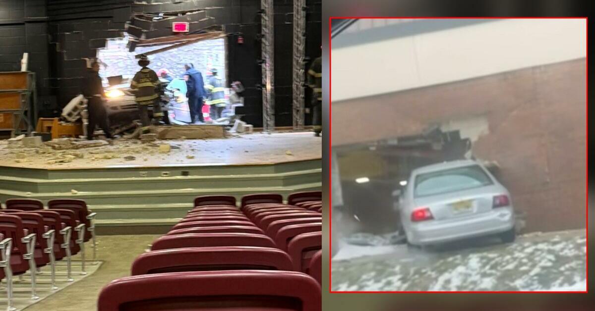 Erratic Driver Crashes Into Exterior Wall of Elizabeth High School; Student Injured