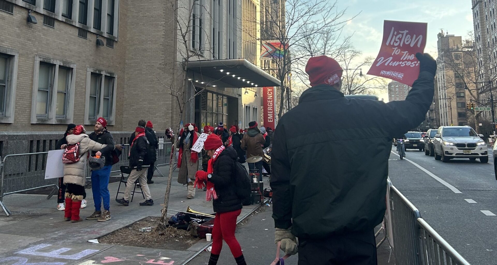 A Glimpse Inside the Largest Nurses Strike in NYC History