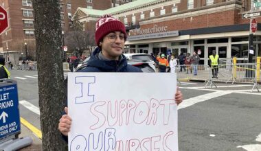 Student Supports Nurses on Day 5 of Strike: “The Nurses Took Care of Me. I’ll Never Forget That”