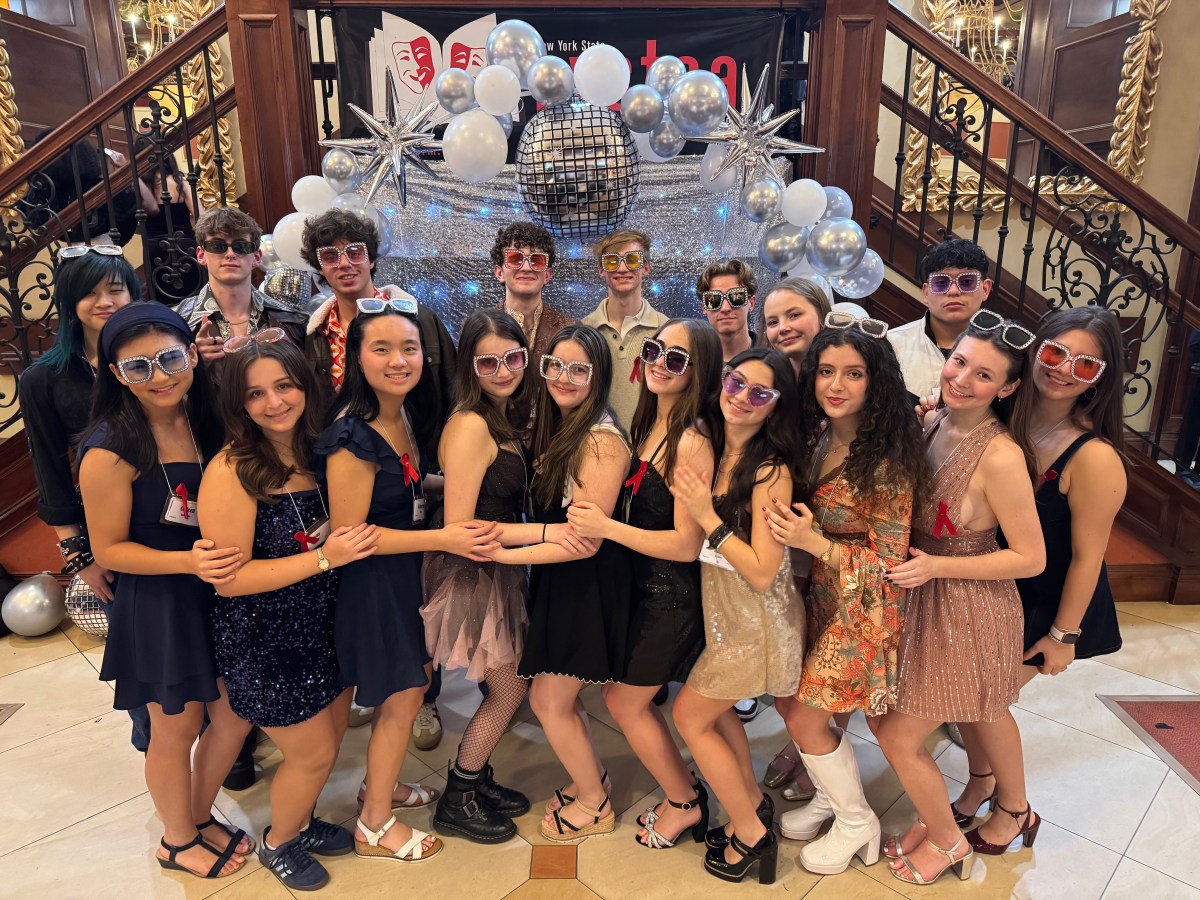 Manhasset students attend statewide theater conference
