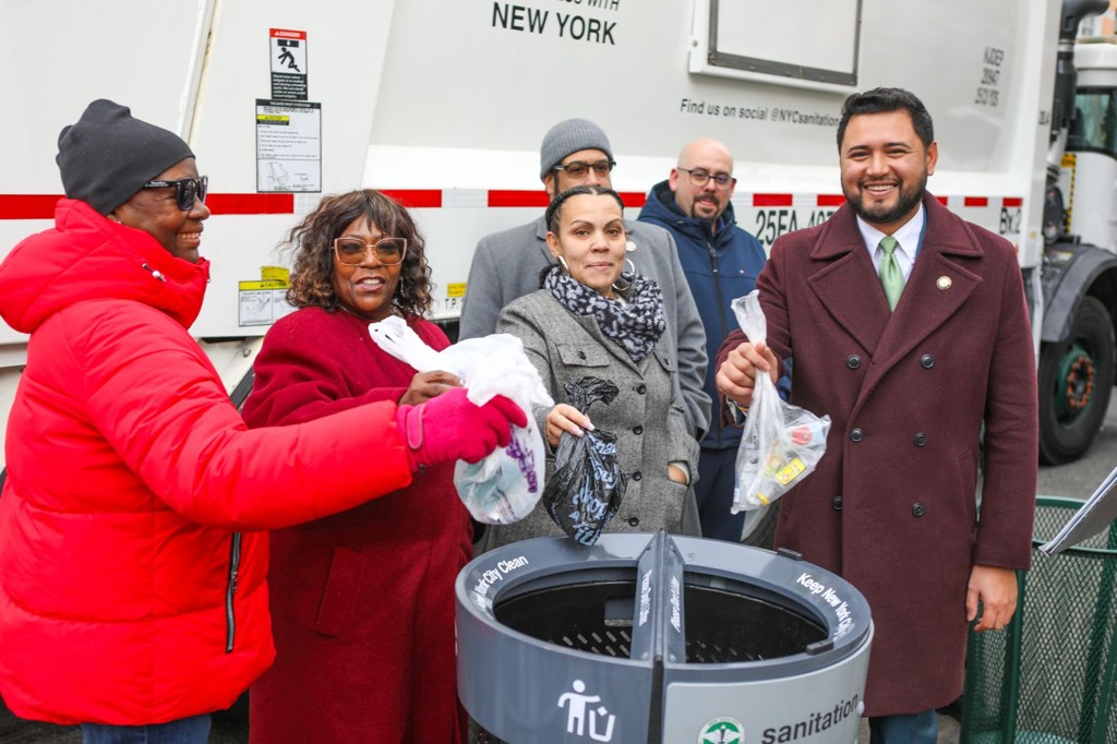 Council Member Justin Sanchez installs 60 trash cans as first act representing the South Bronx – Bronx Times