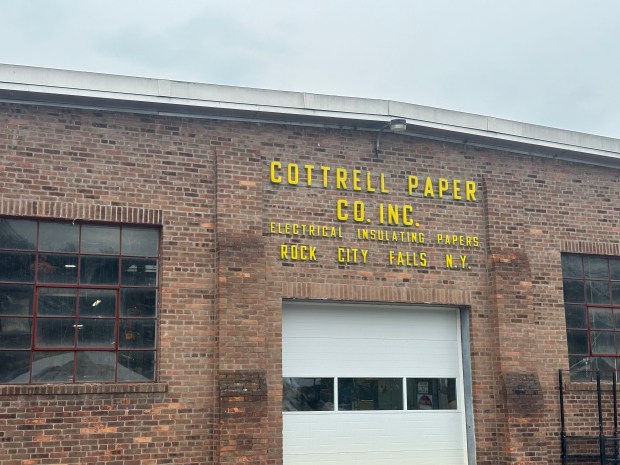Cottrell Paper Company is located at 1135 Rock City Road in Rock City Falls. (Emma Ralls - MediaNews Group)