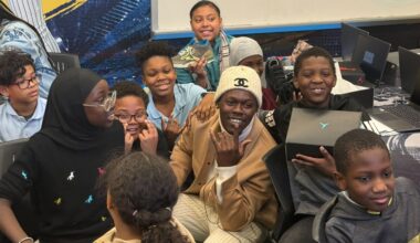 Jazz Chisholm Jr. gives back to Community School 55 in the Bronx