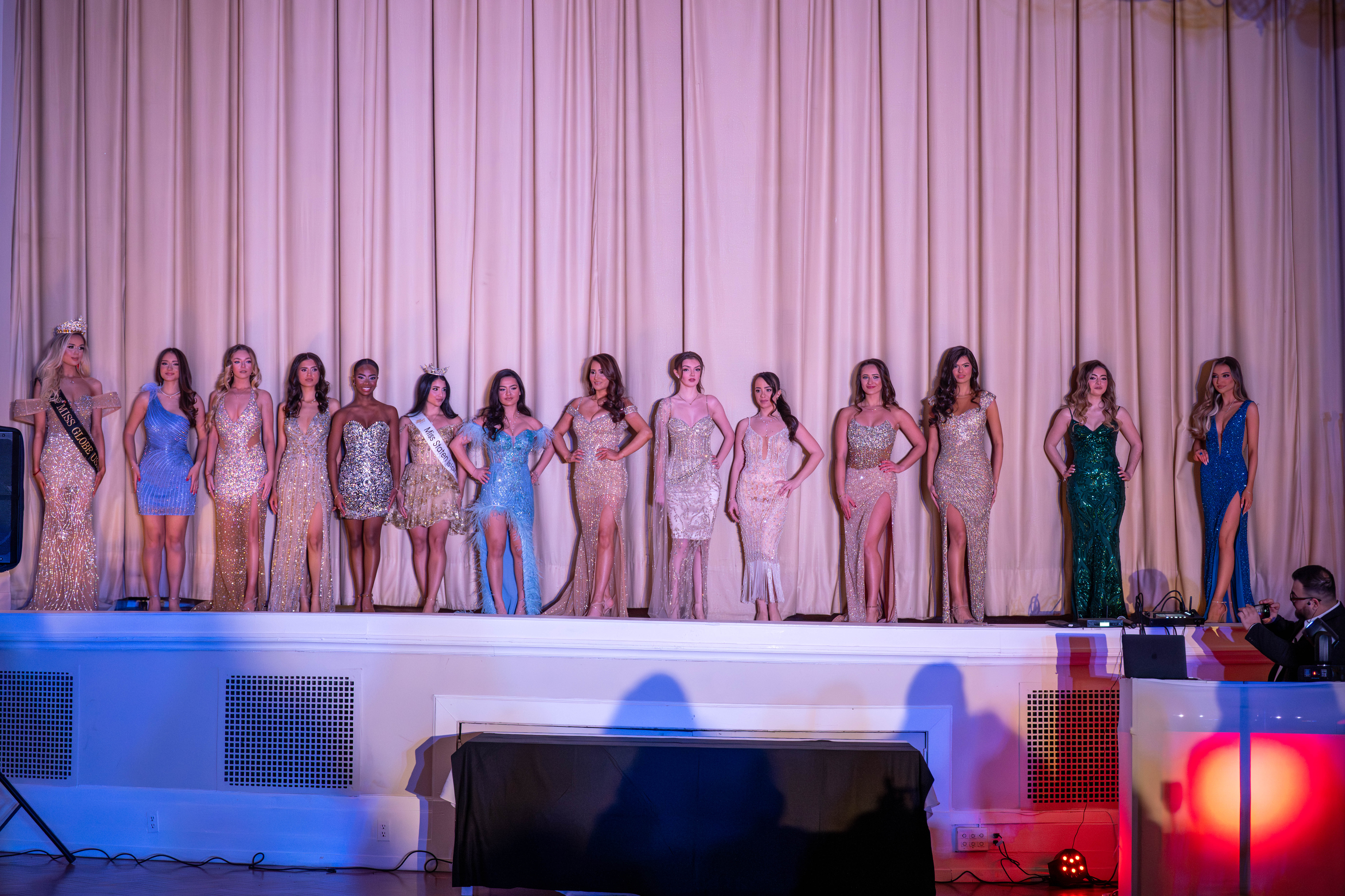 Members of the Albanian organization Zëri Ynë - Our Voice gather at the Grand Colony Hall for a fashion show to raise money for the fight against pediatric cancer in Seaview on Saturday, January 24, 2026. (Owen Reiter for the Advance/SILive.com)