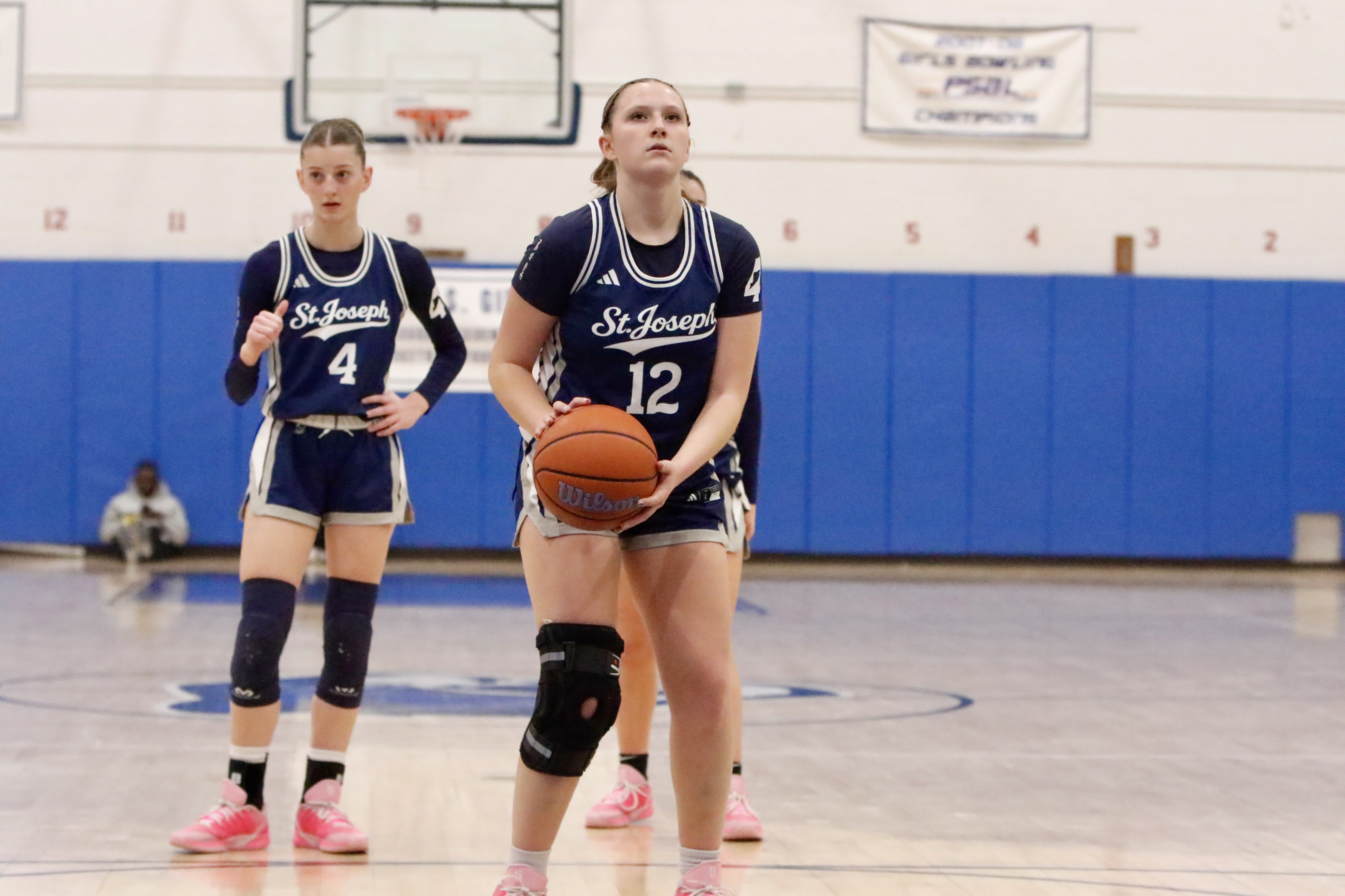Sea's Maria O'Connell prepares to line up a free throw during a Borough President's Cup matchup against Tottenville on Jan. 29, 2026.