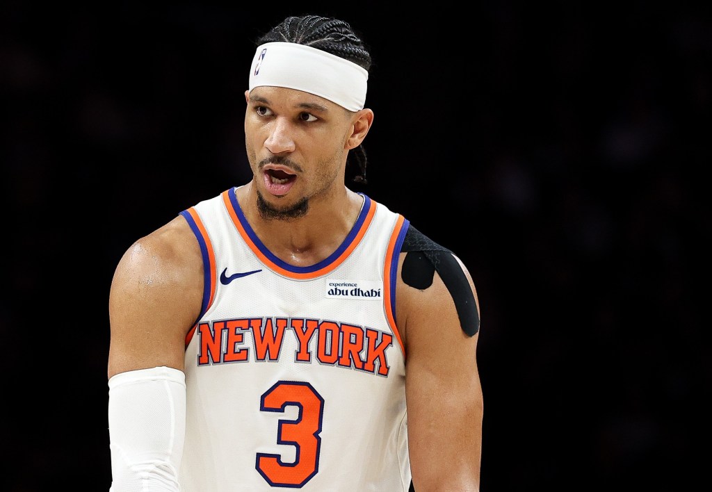 The Knicks' ball movement on offense has stagnated since Josh Hart has been out with an ankle injury.