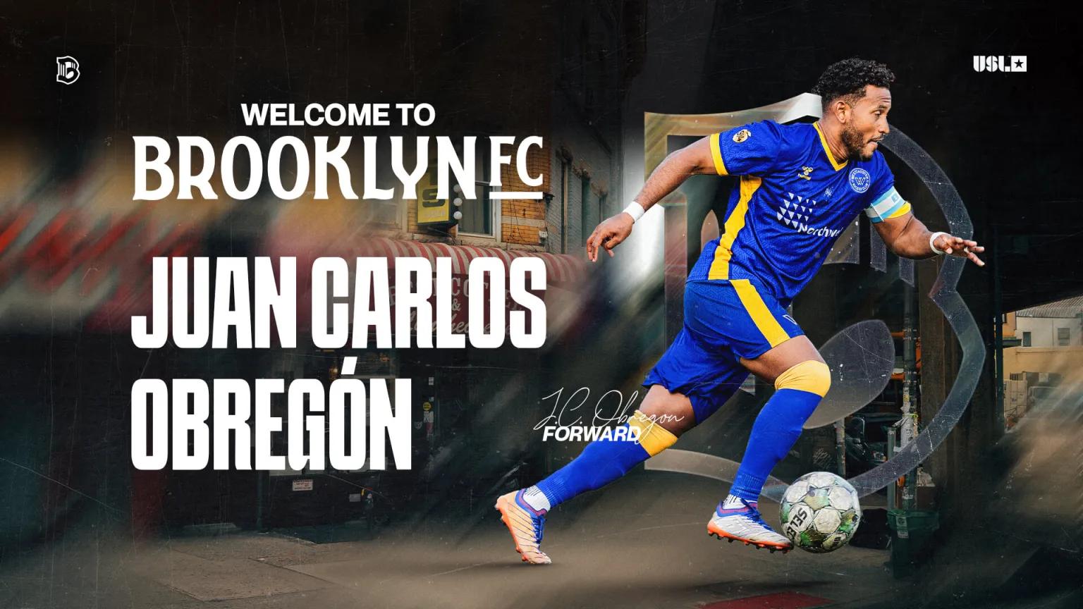 FROM WESTCHESTER TO BROOKLYN: USL Championship club signs League One Golden Boot winner Obregon
