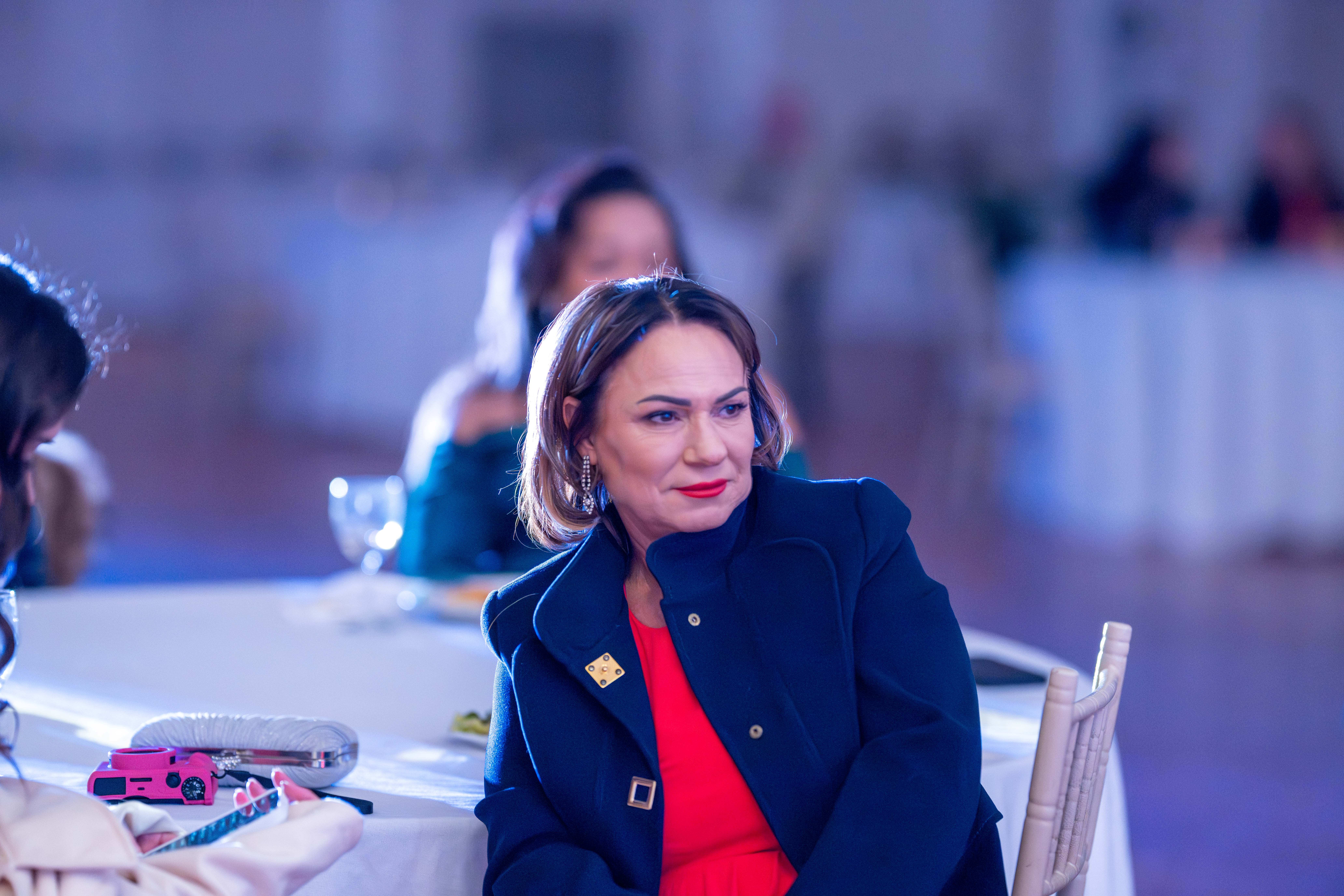 Members of the Albanian organization Zëri Ynë - Our Voice gather at the Grand Colony Hall for a fashion show to raise money for the fight against pediatric cancer in Seaview on Saturday, January 24, 2026. (Owen Reiter for the Advance/SILive.com)