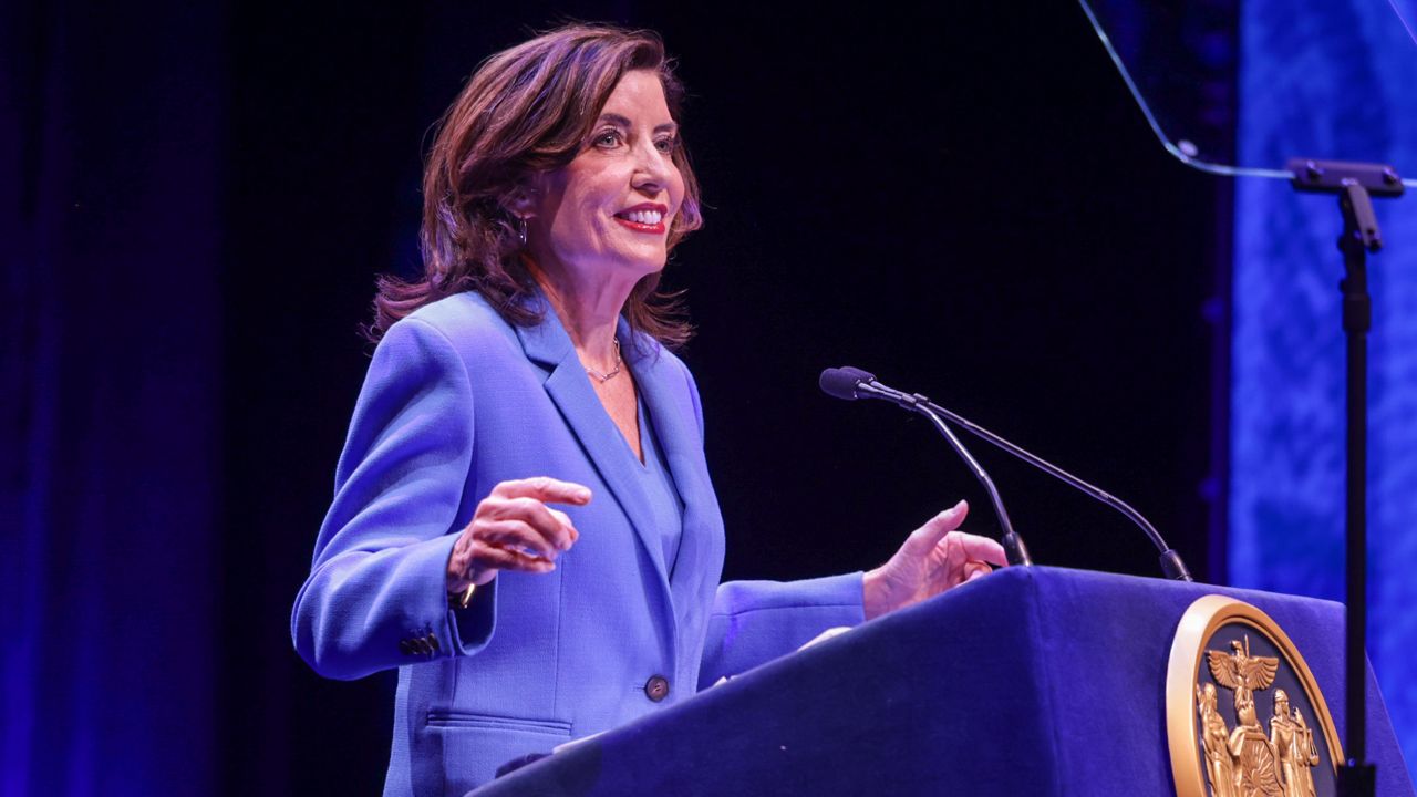 Lower costs, fed pushback frame Hochul's State of the State