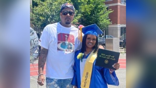 Keon Gill with unidentified family member. (Courtesy of Family)