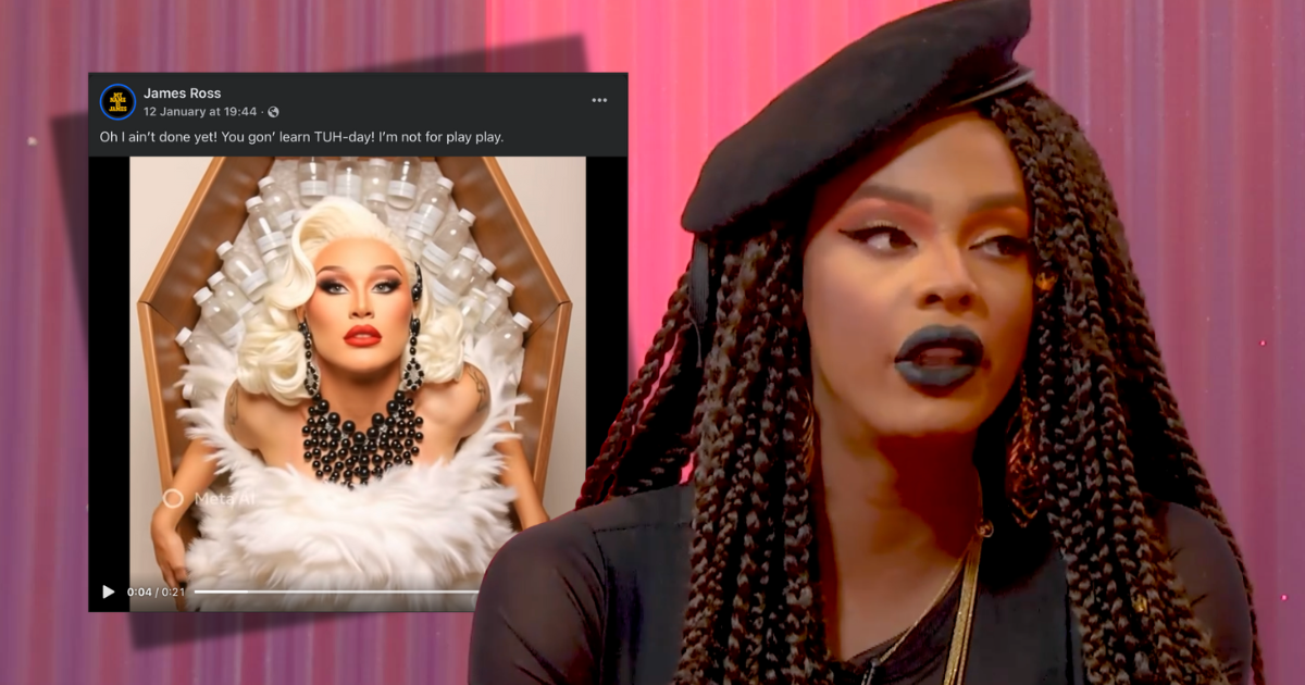 Drag Race's Tyra Sanchez posts 'vile' video about The Vivienne