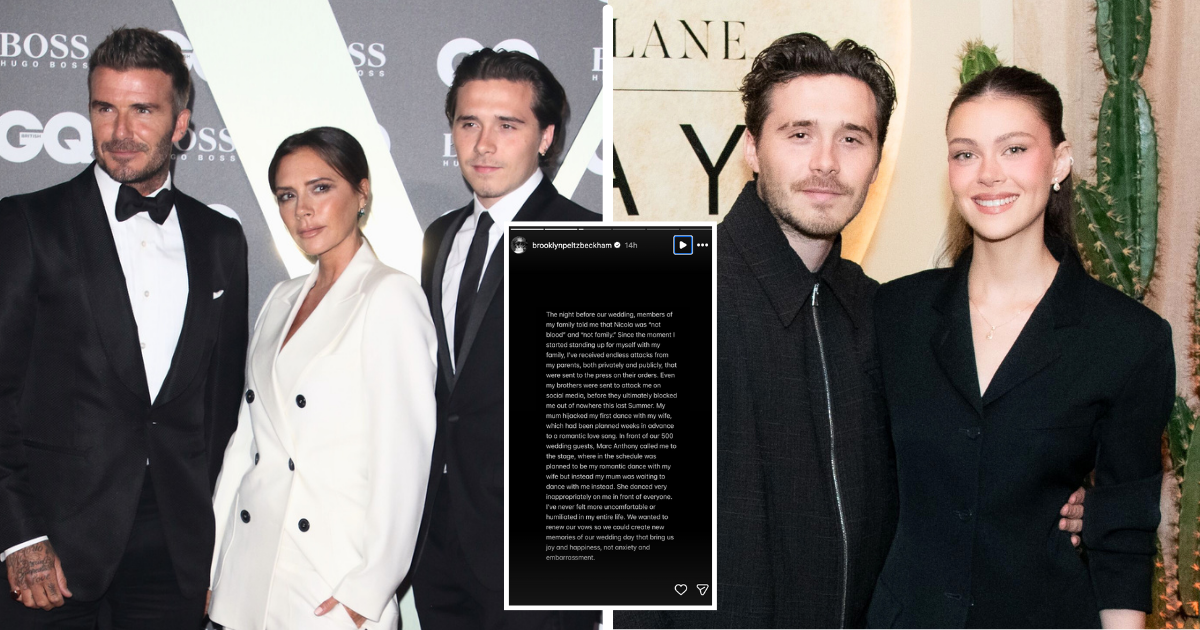 Brooklyn Beckham's statement in full