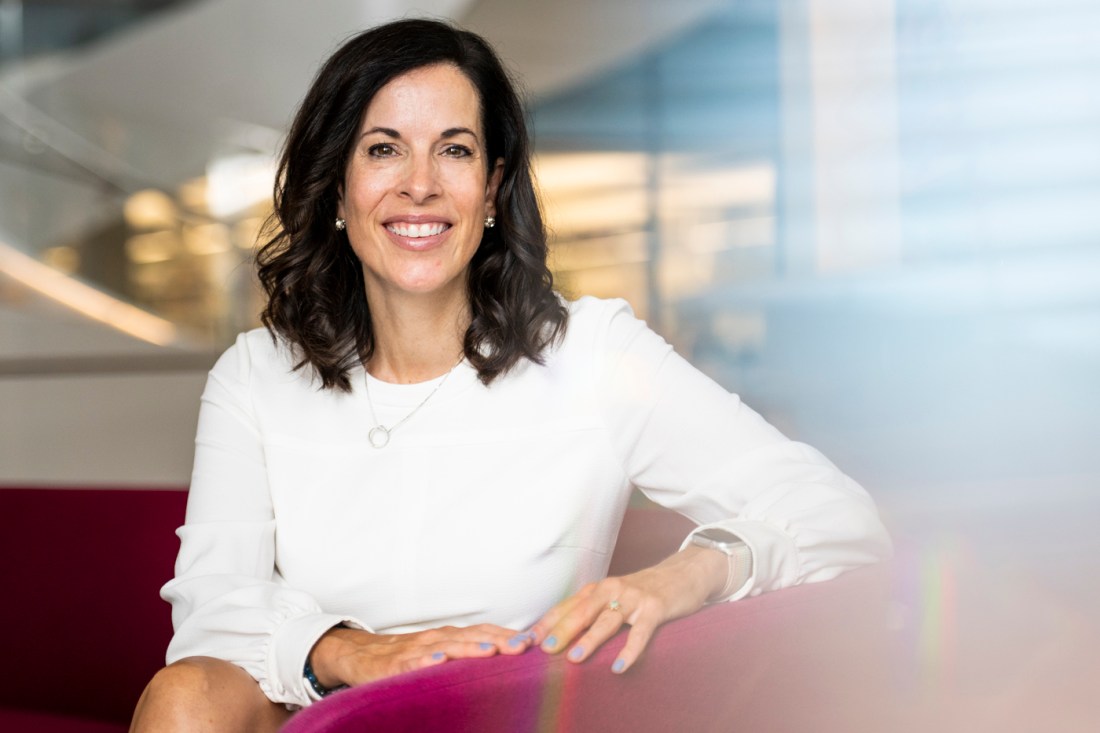 Portrait of Kristen Lee (left) and Laurie Kramer (right). 