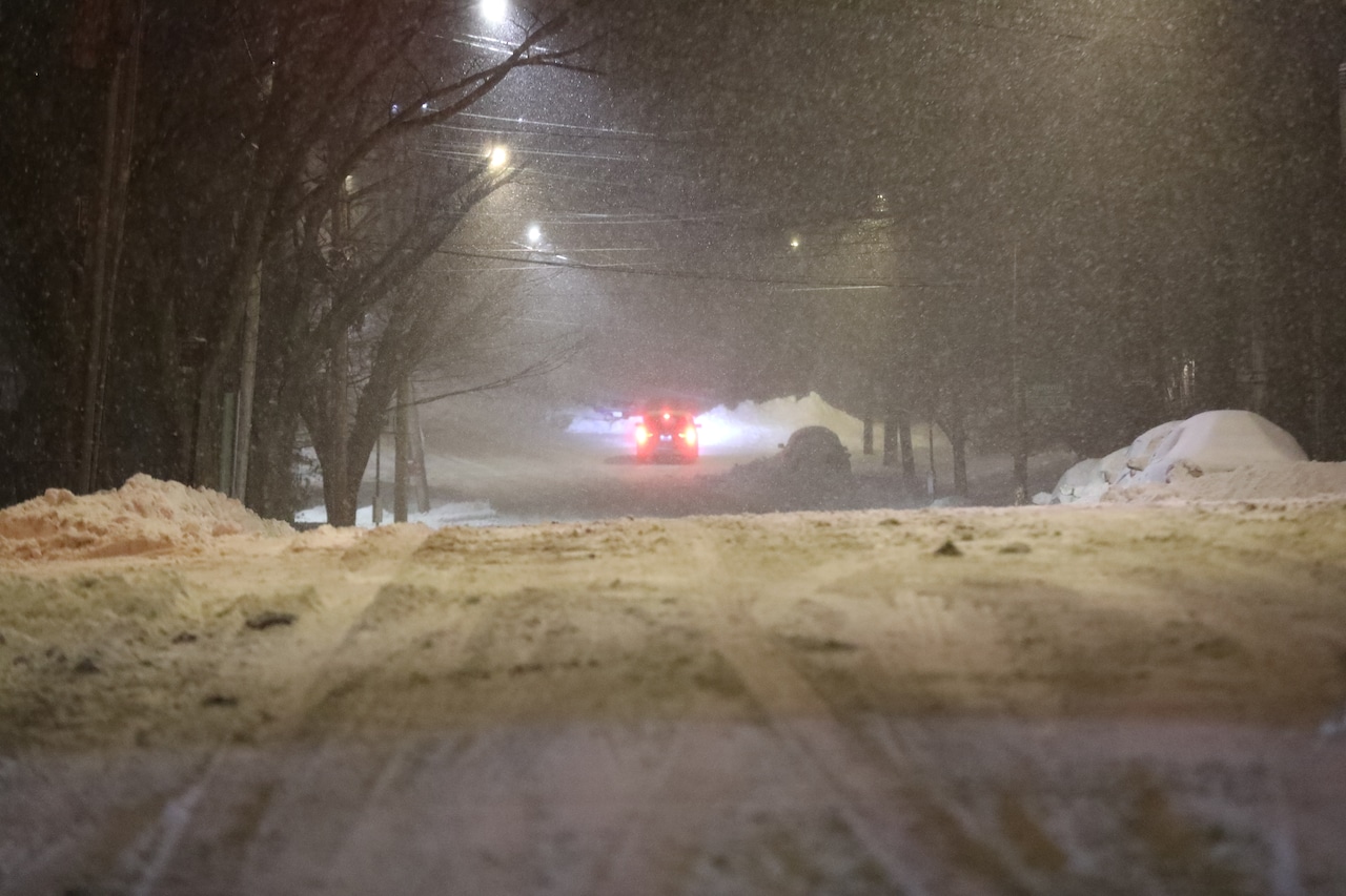 Major snowstorm on Staten Island